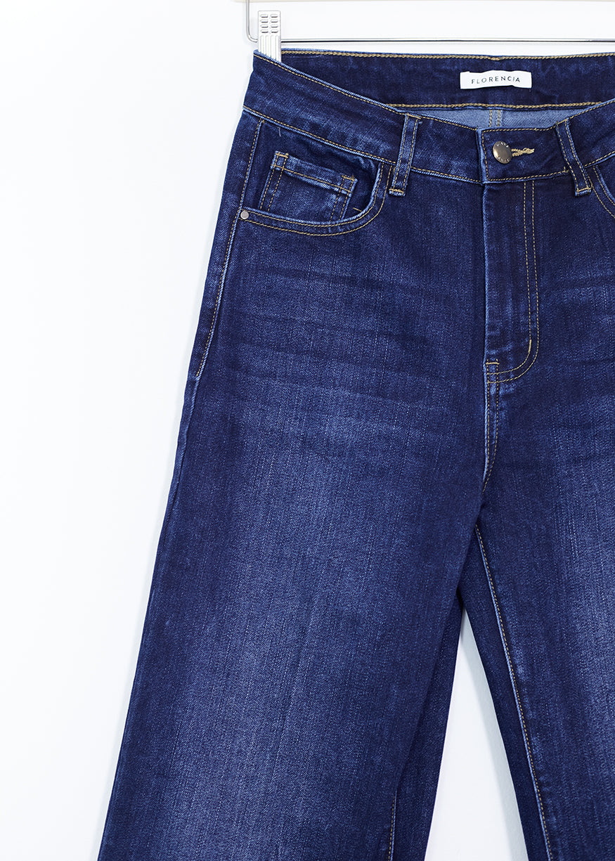 Wide leg jeans