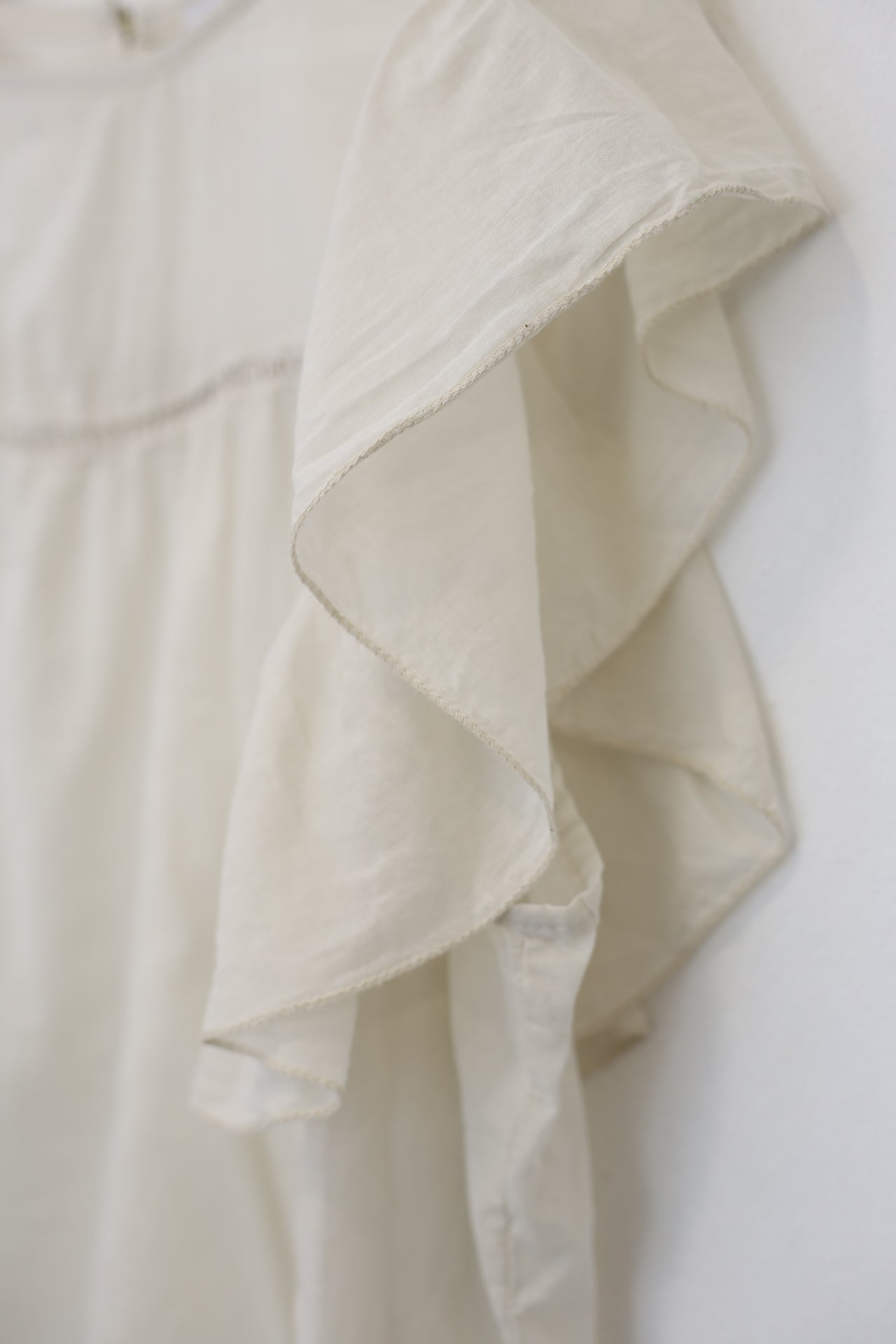 Blusa voile pasamanería