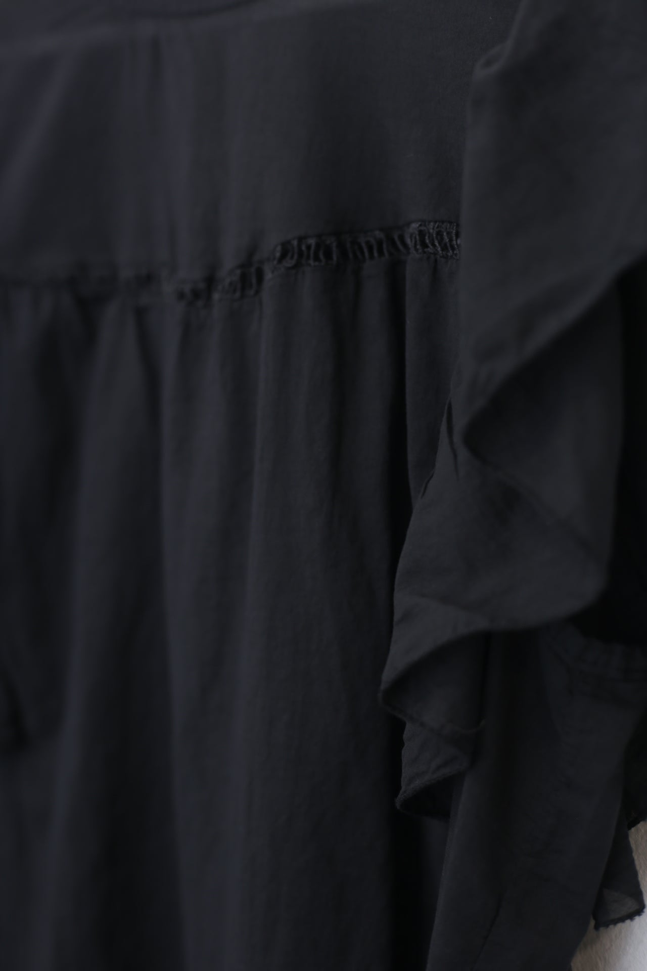 Blusa voile pasamanería