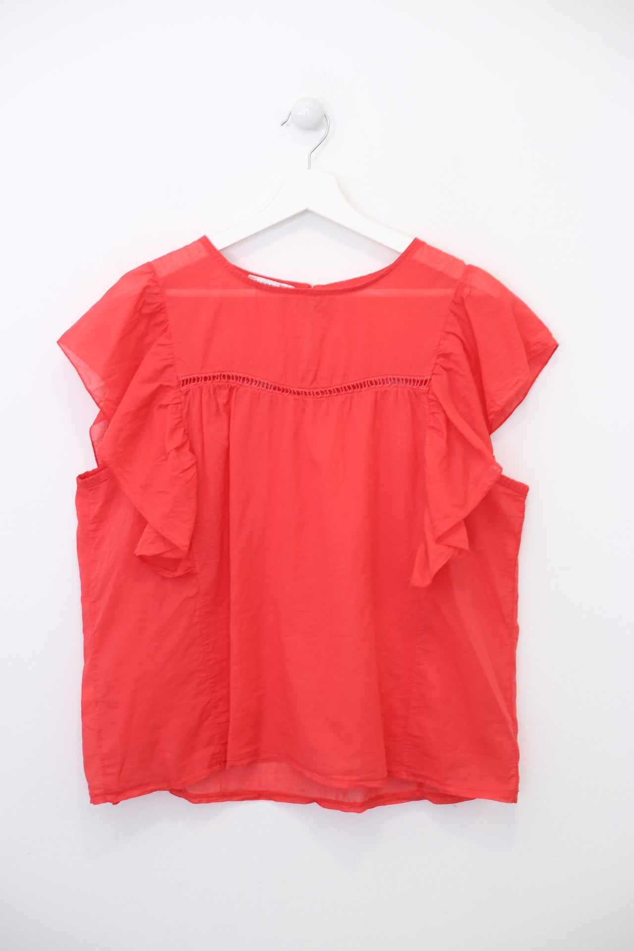 Blusa voile pasamanería