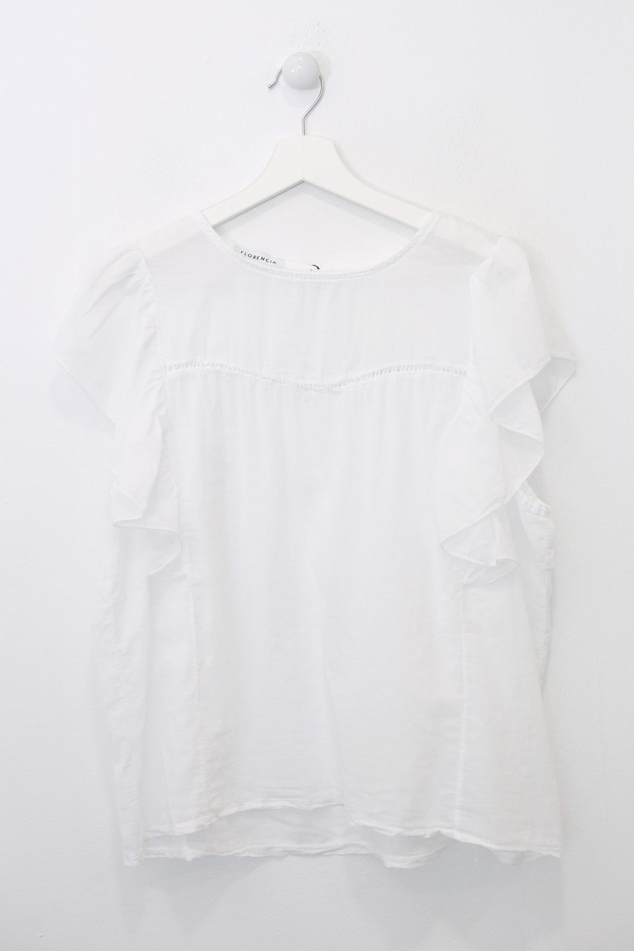 Blusa voile pasamanería