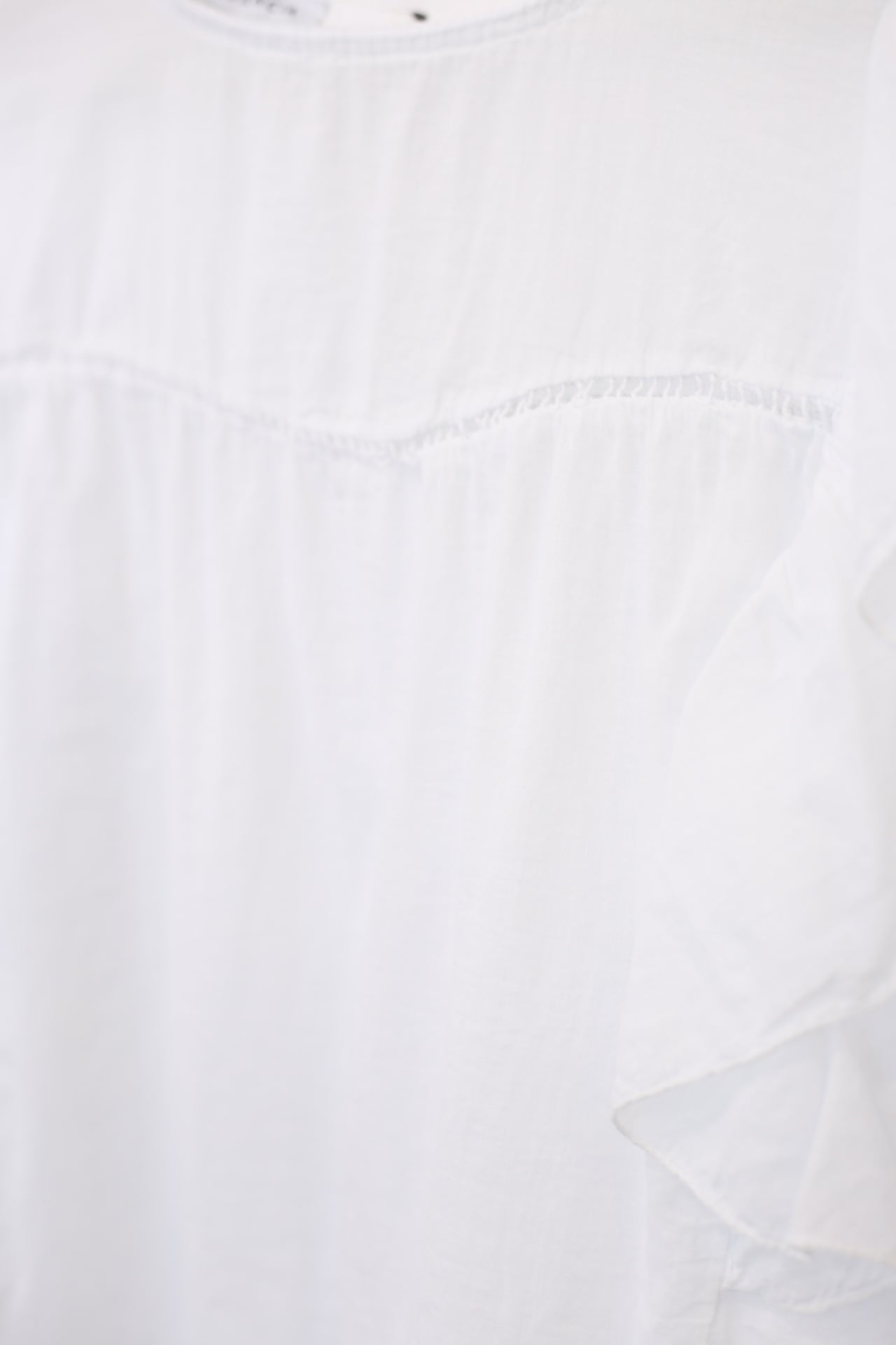 Blusa voile pasamanería