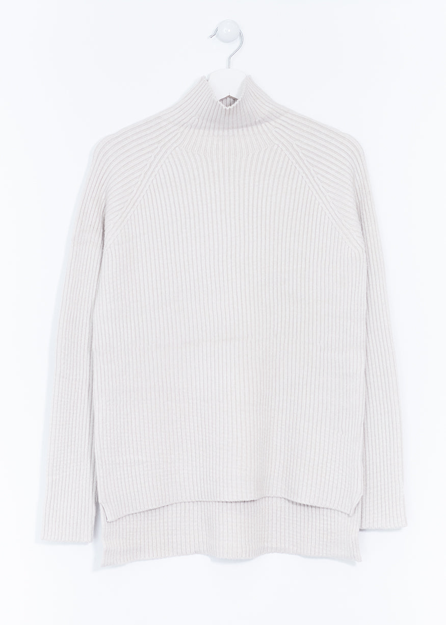 Seamless turtleneck sweater