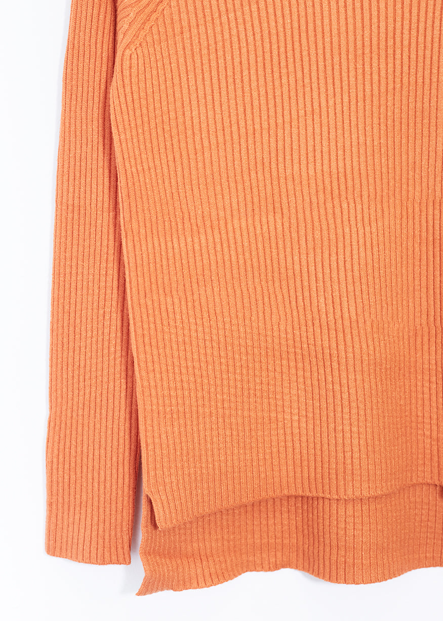 Seamless turtleneck sweater
