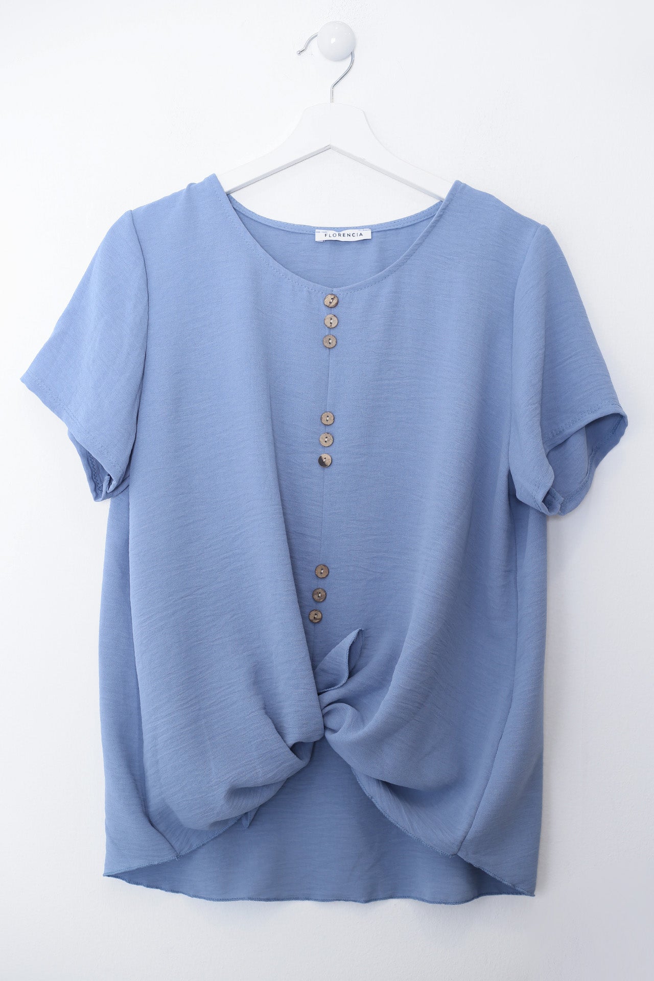 Blusa botones fluida