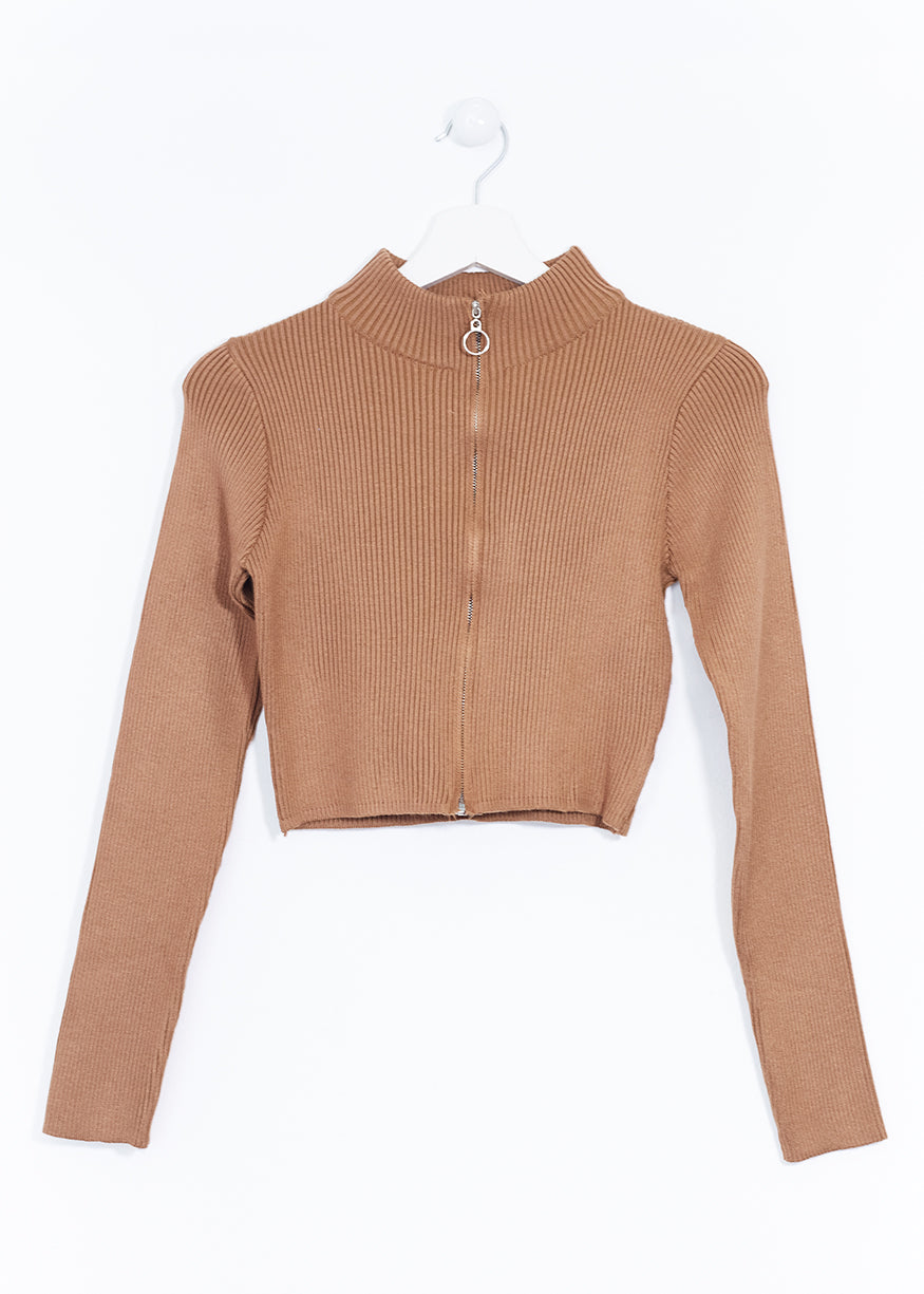 Zipper sweater