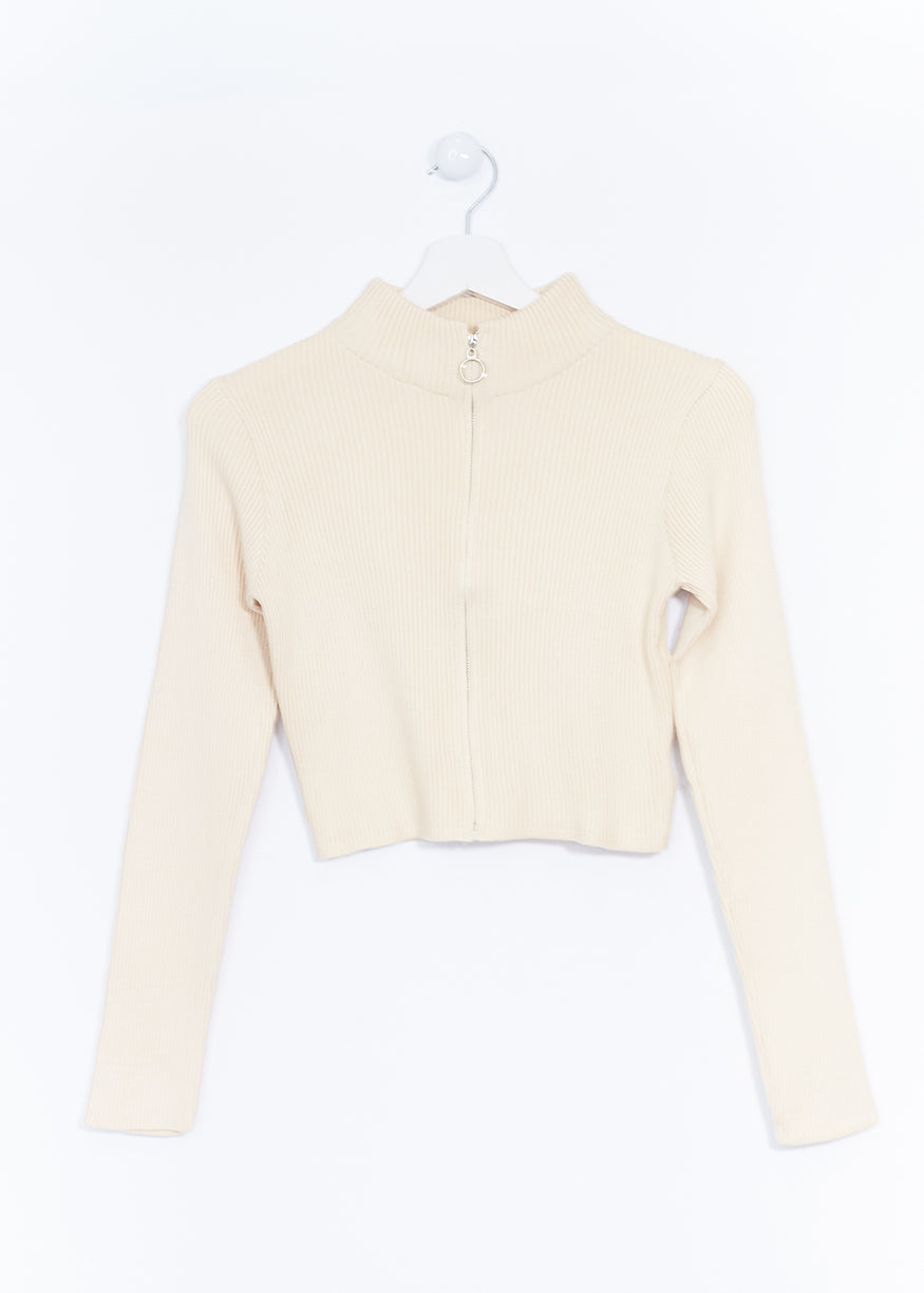 Zipper sweater