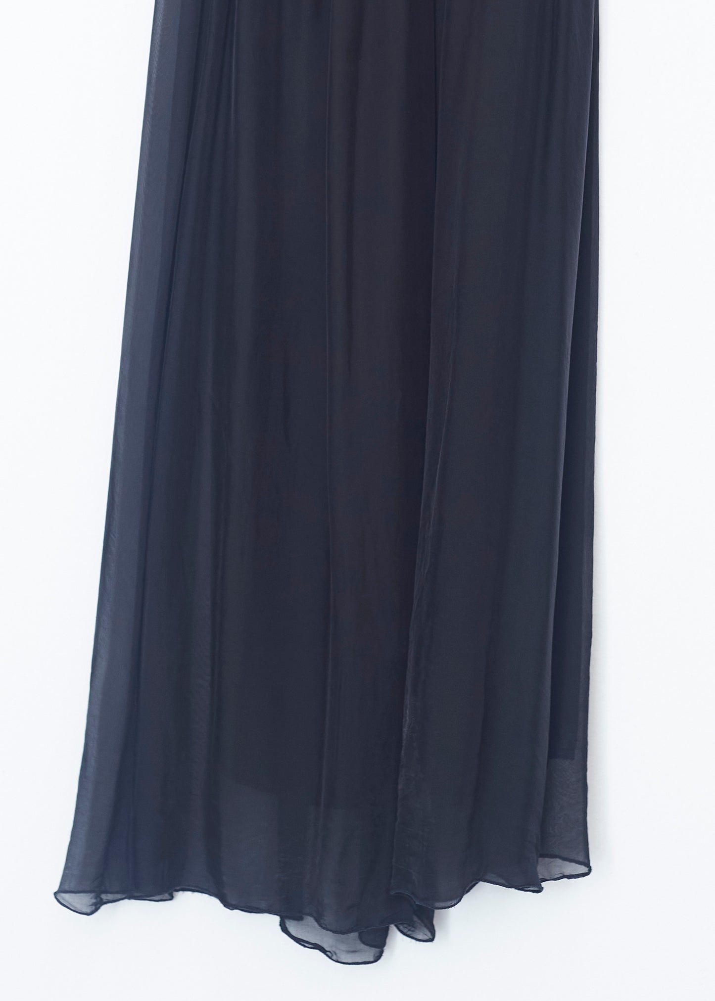 Falda maxi seda