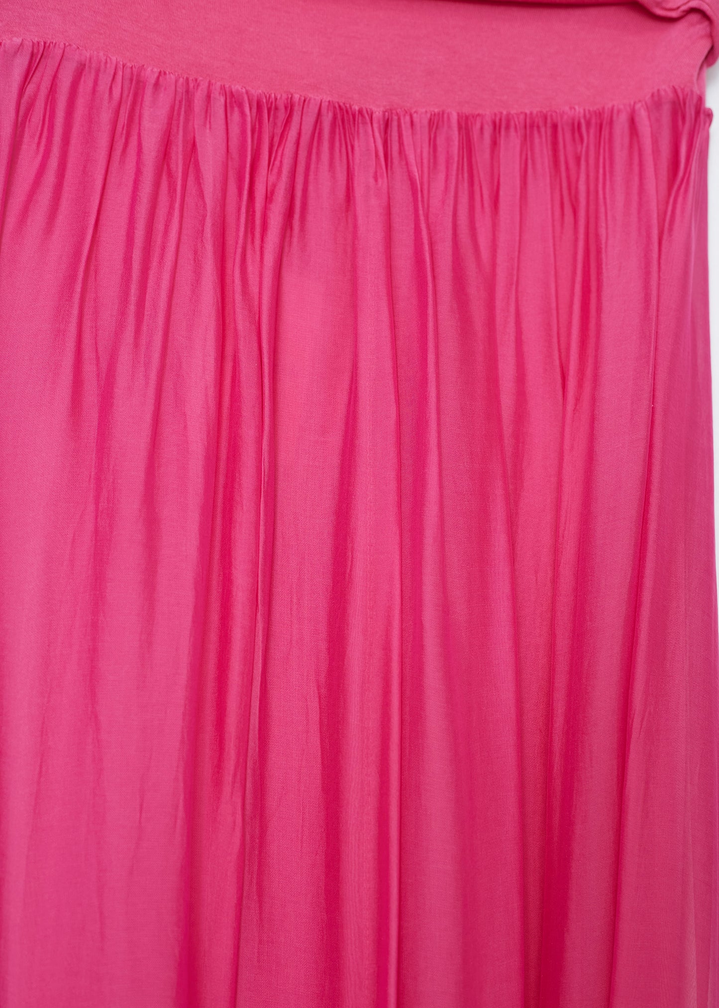 Falda maxi seda