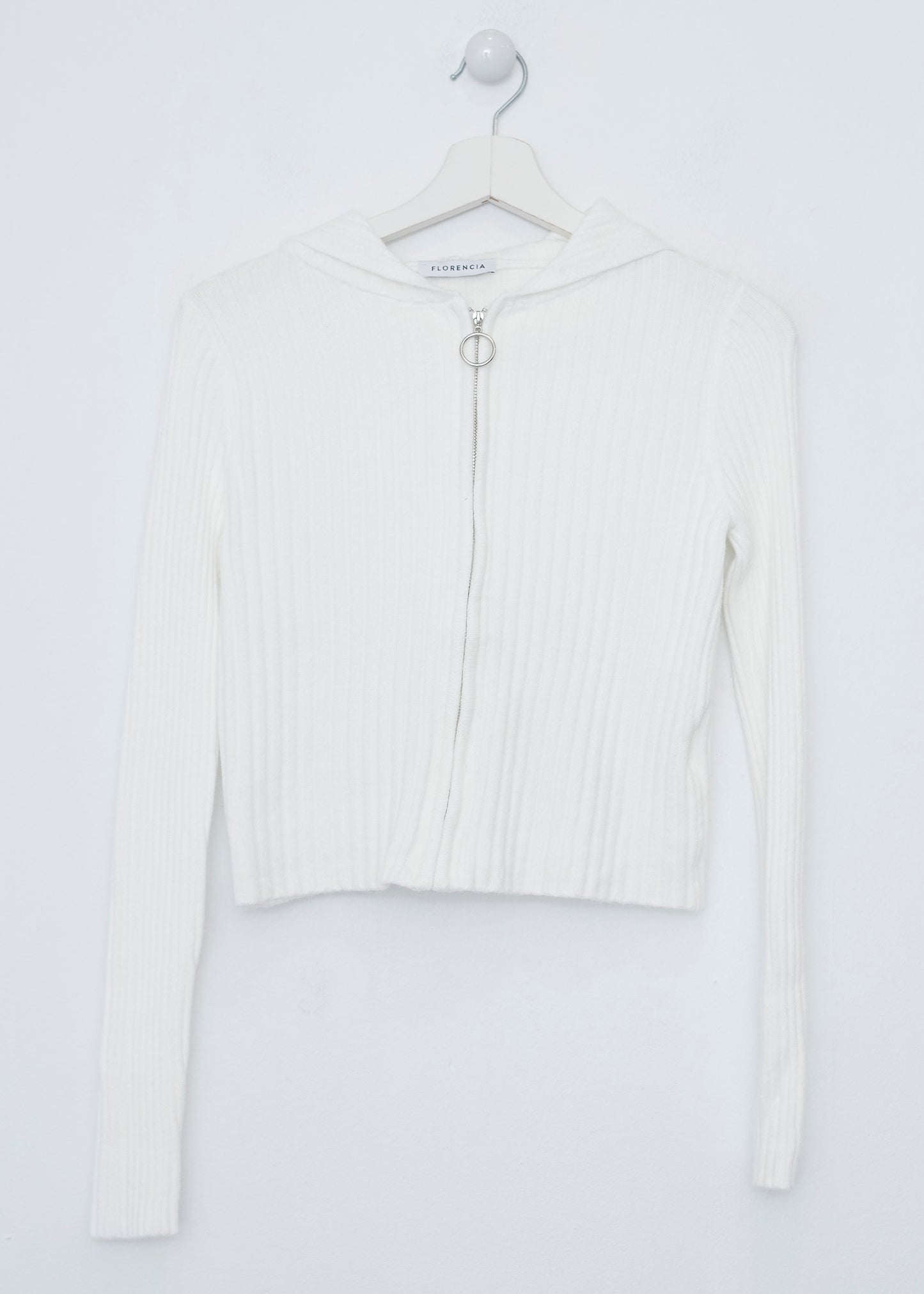 Chaqueta tricot capucha