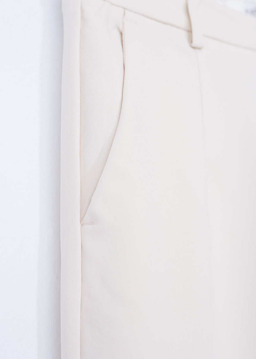 Wide flare tailored pants