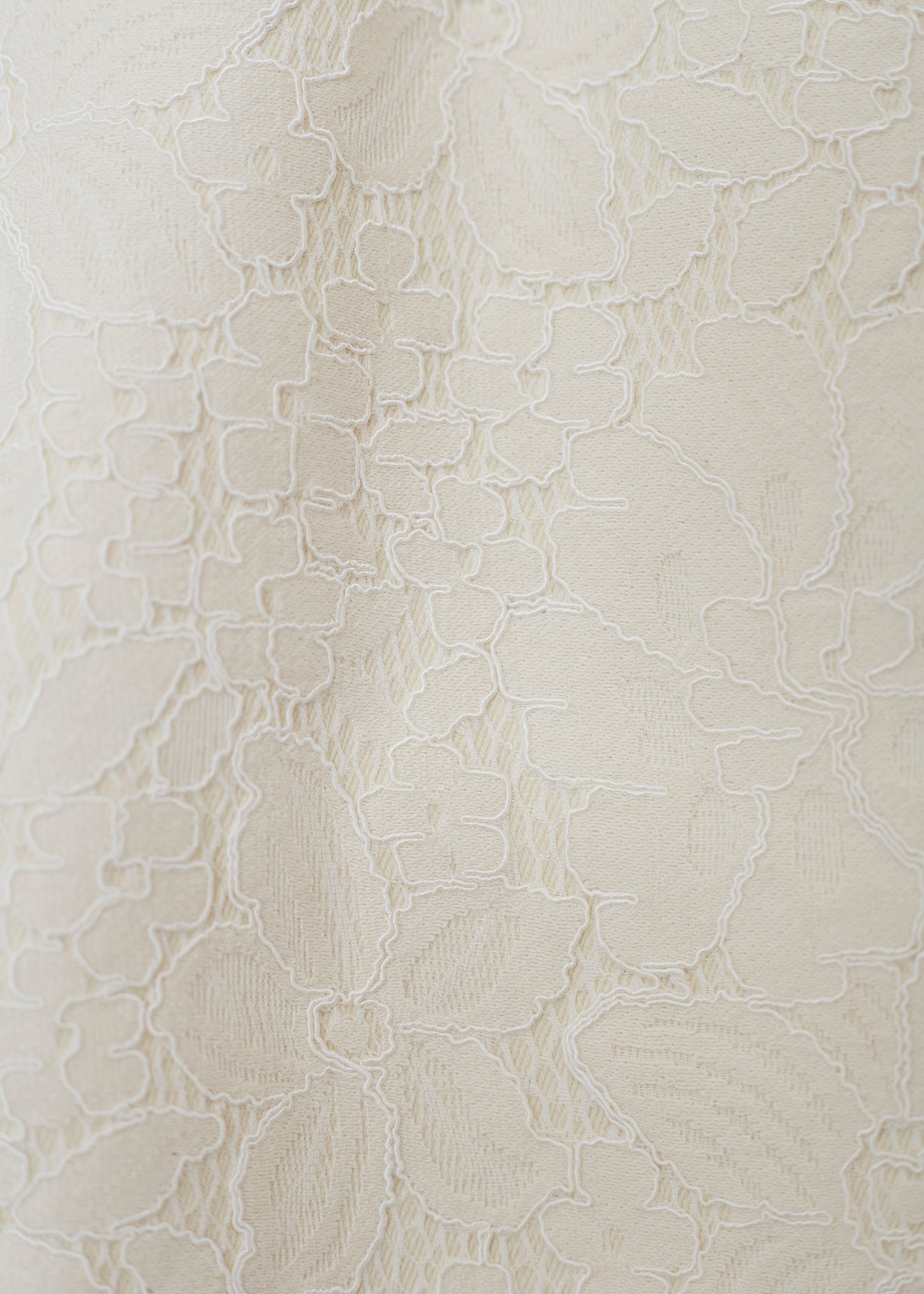 Straight brocade jeans