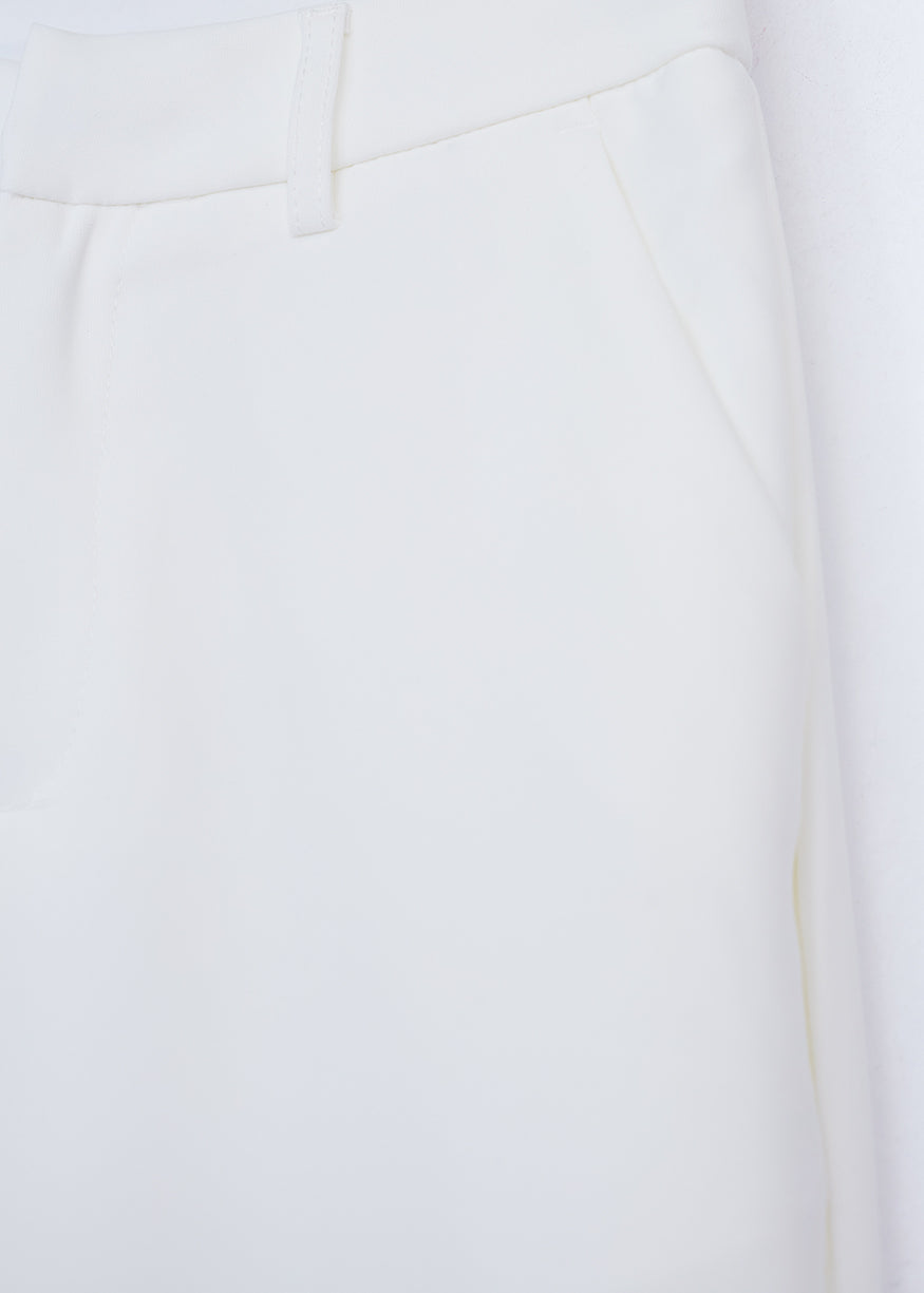 Wide flare tailored pants
