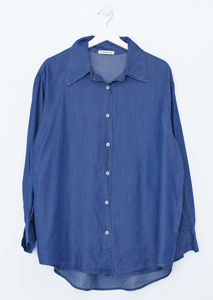 Camisa denim fluida