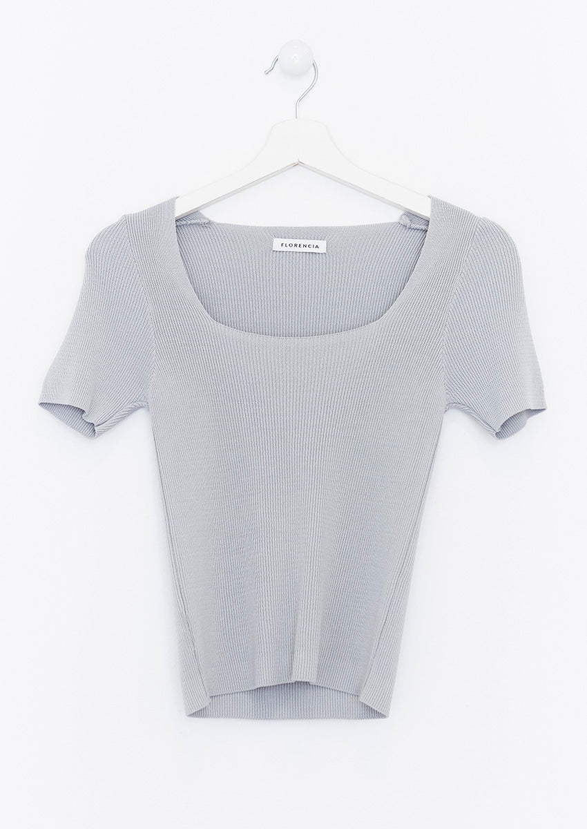 Square neckline top