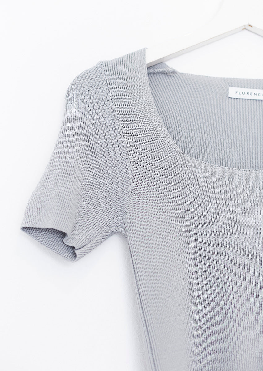 Square neckline top