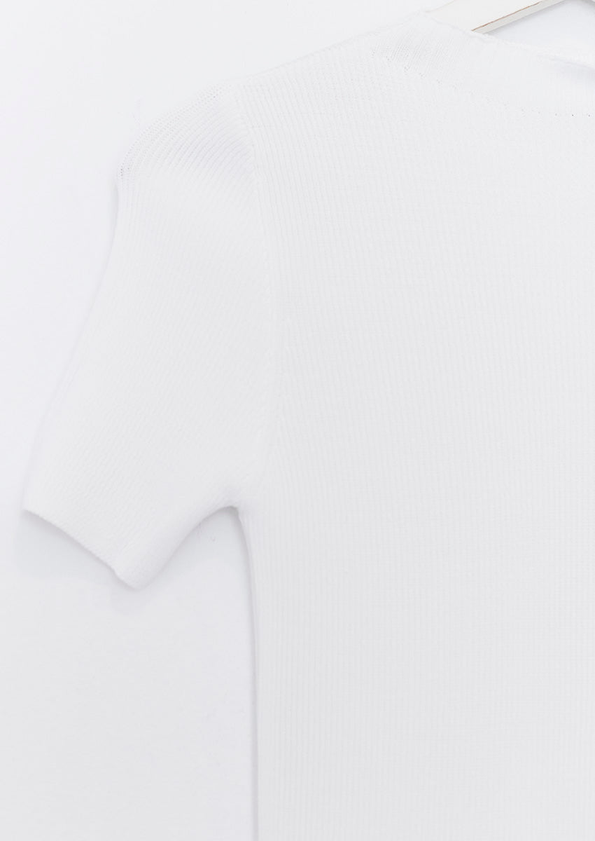 Square neckline top