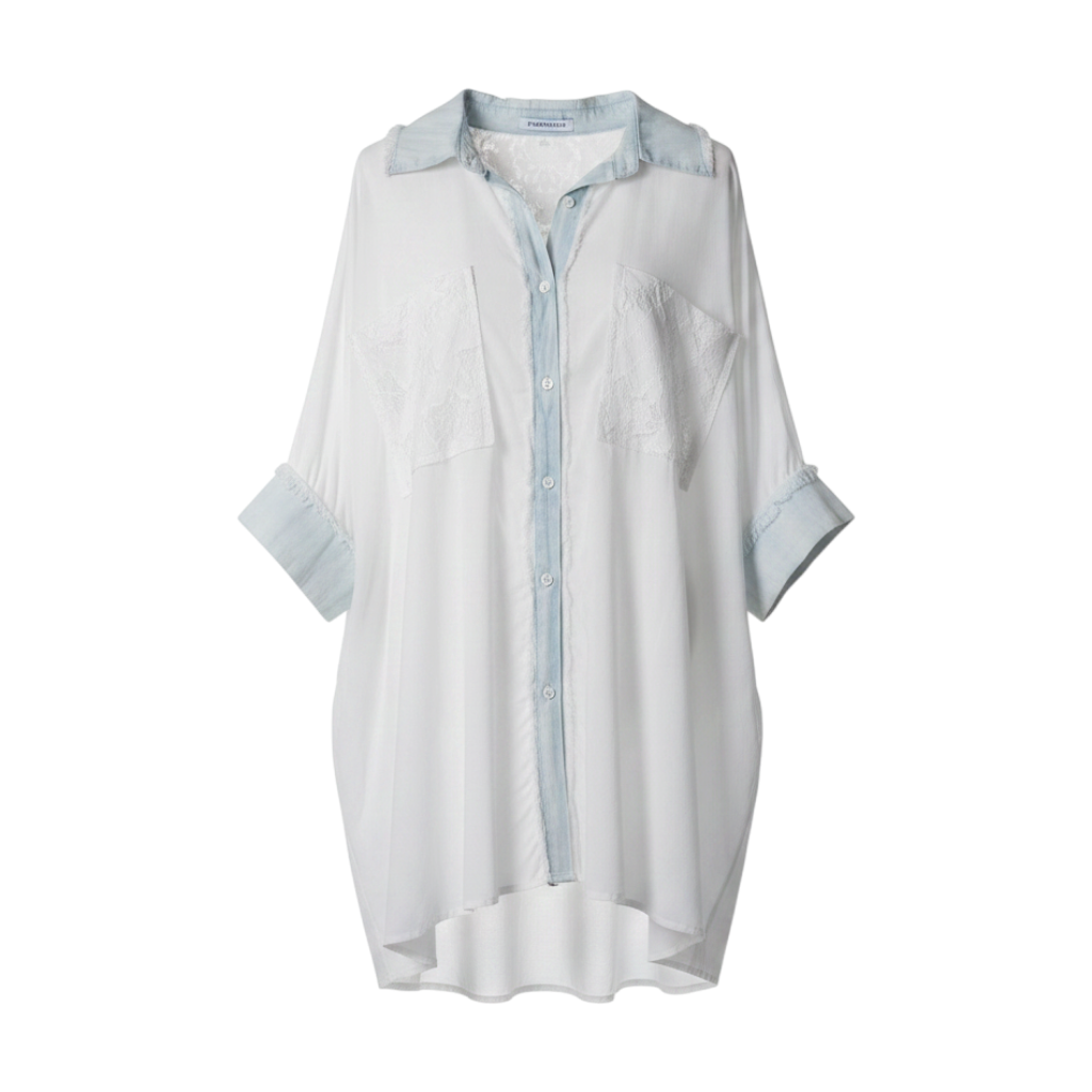 Camida blonda denim