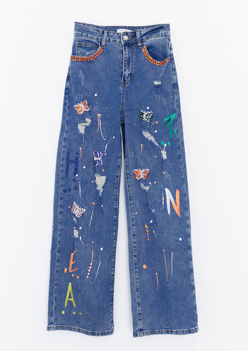 Jeans aplicacions