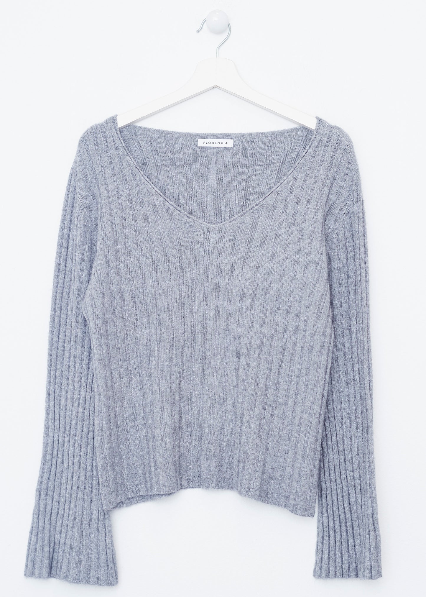 Seamless flared sleeve jersey