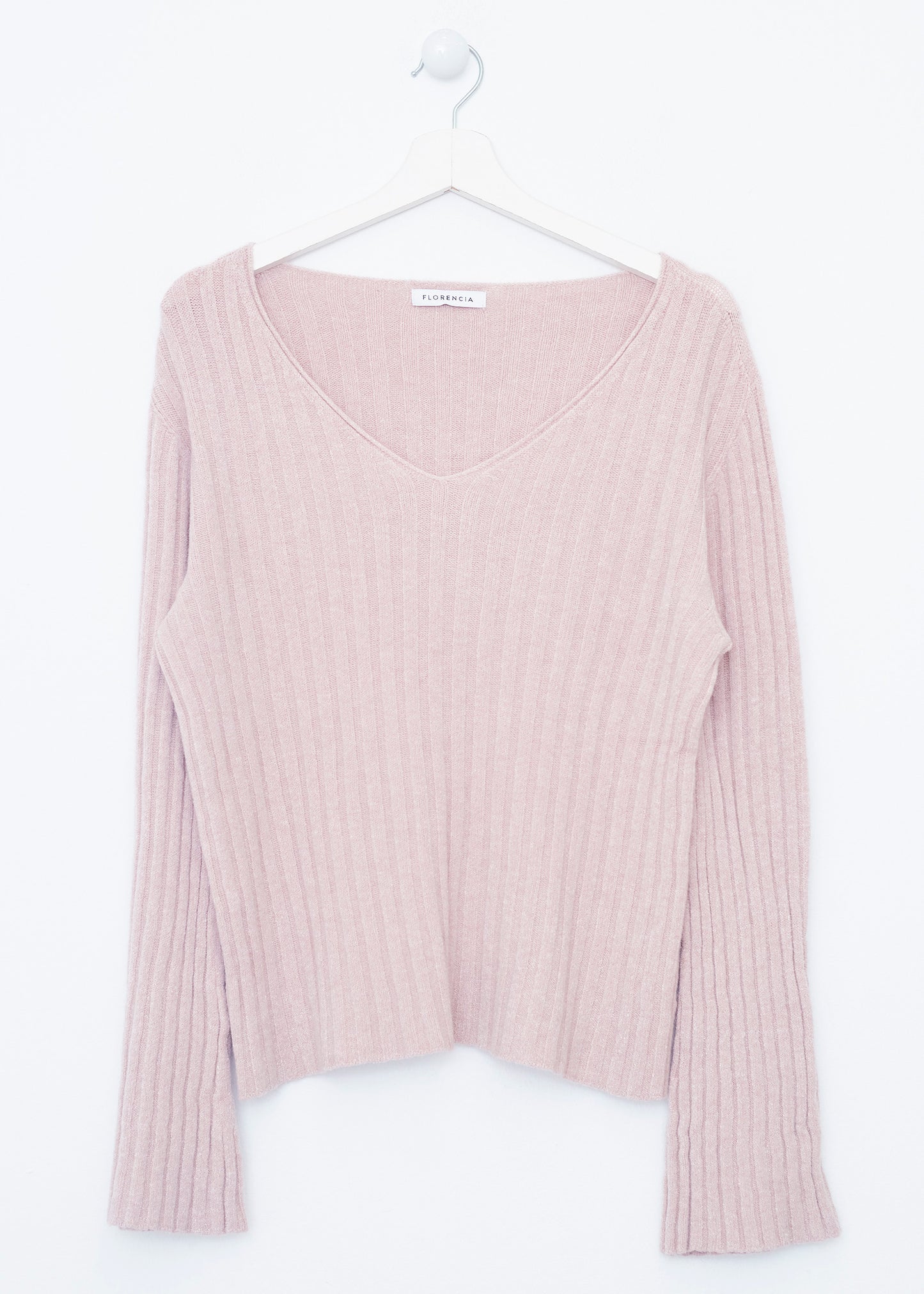 Seamless flared sleeve jersey