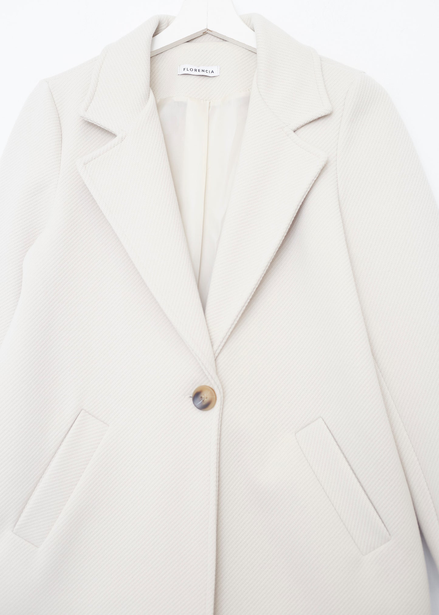 Herringbone coat