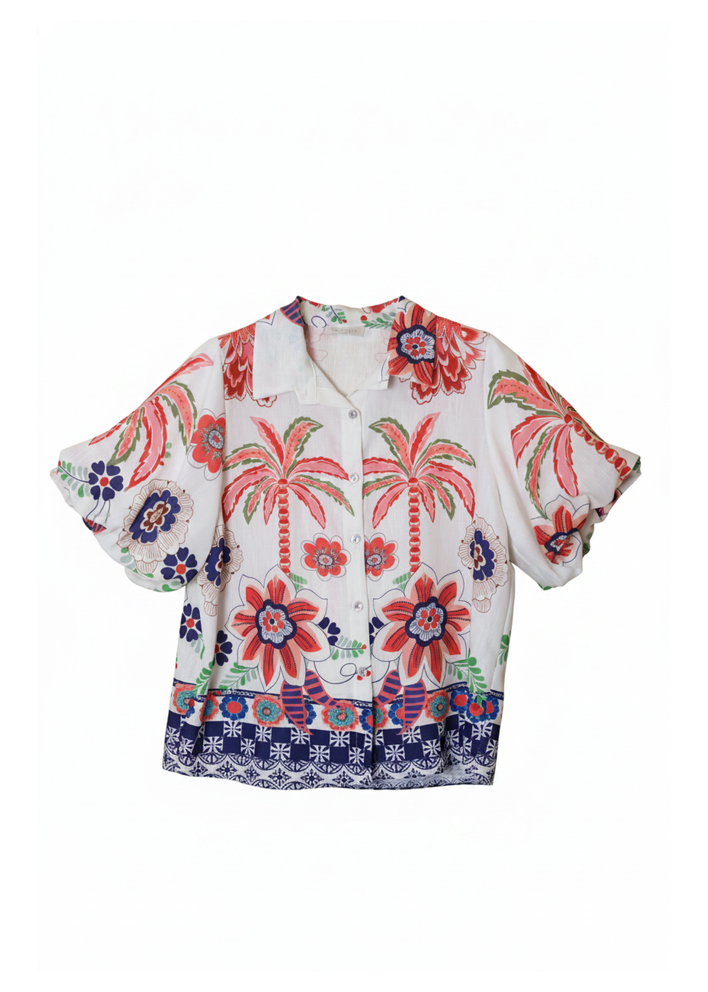 Camisa mangas abullonadas