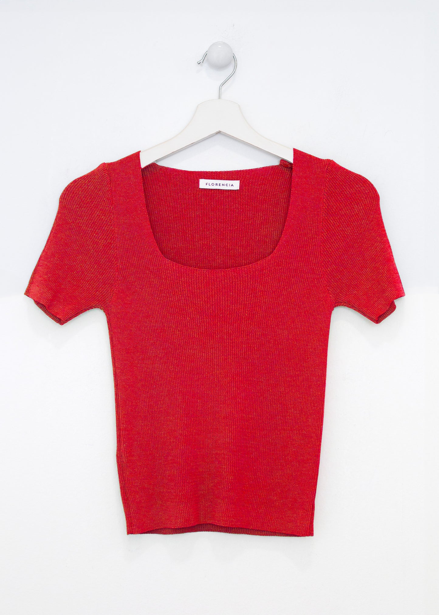 Square neckline top