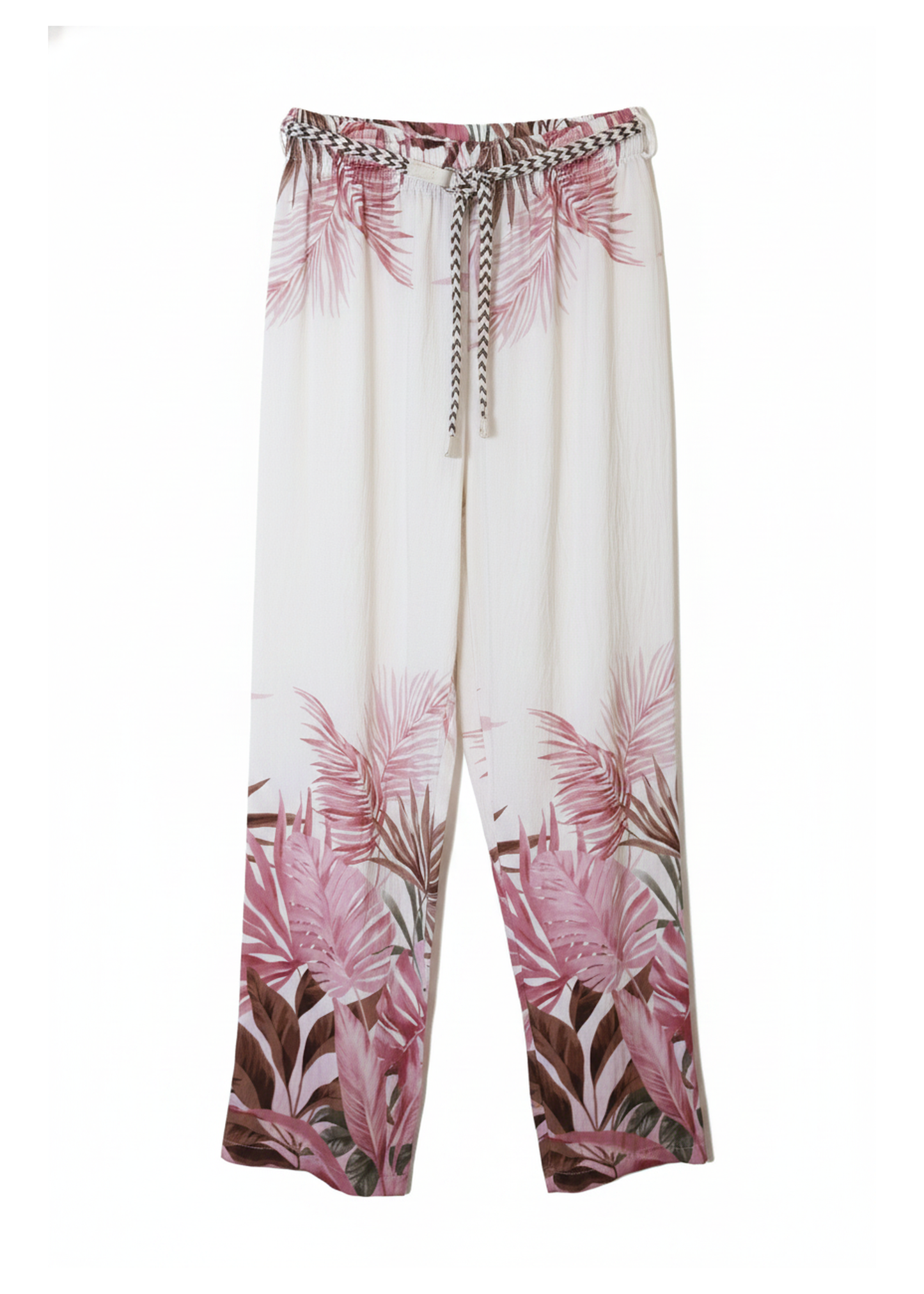 Pantalones estampados palazzo