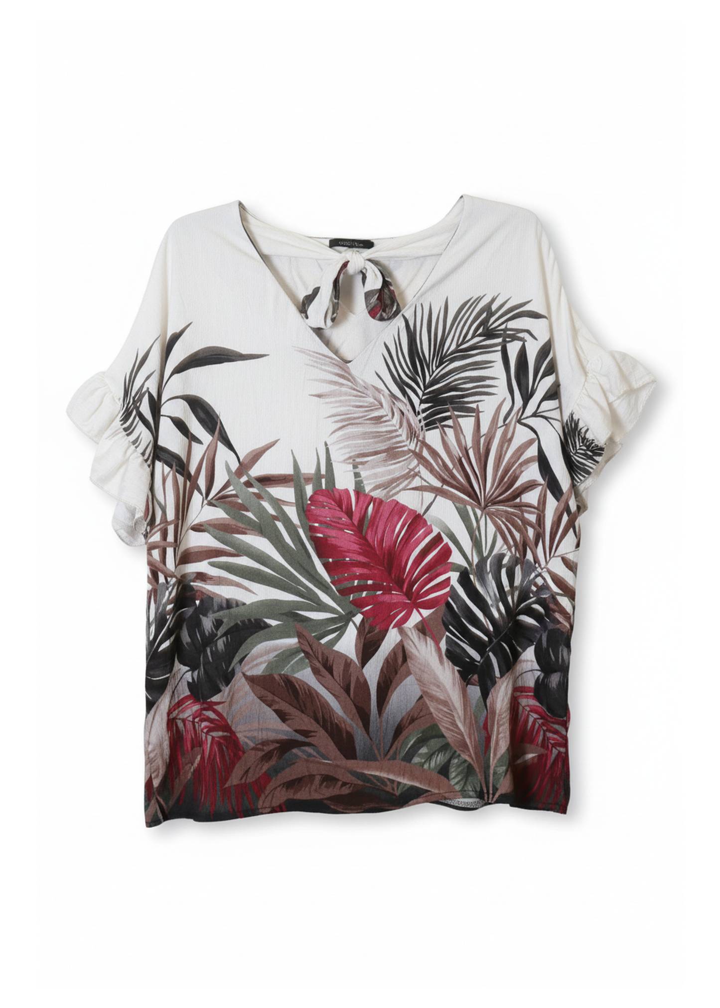 Blusa estampada lazo
