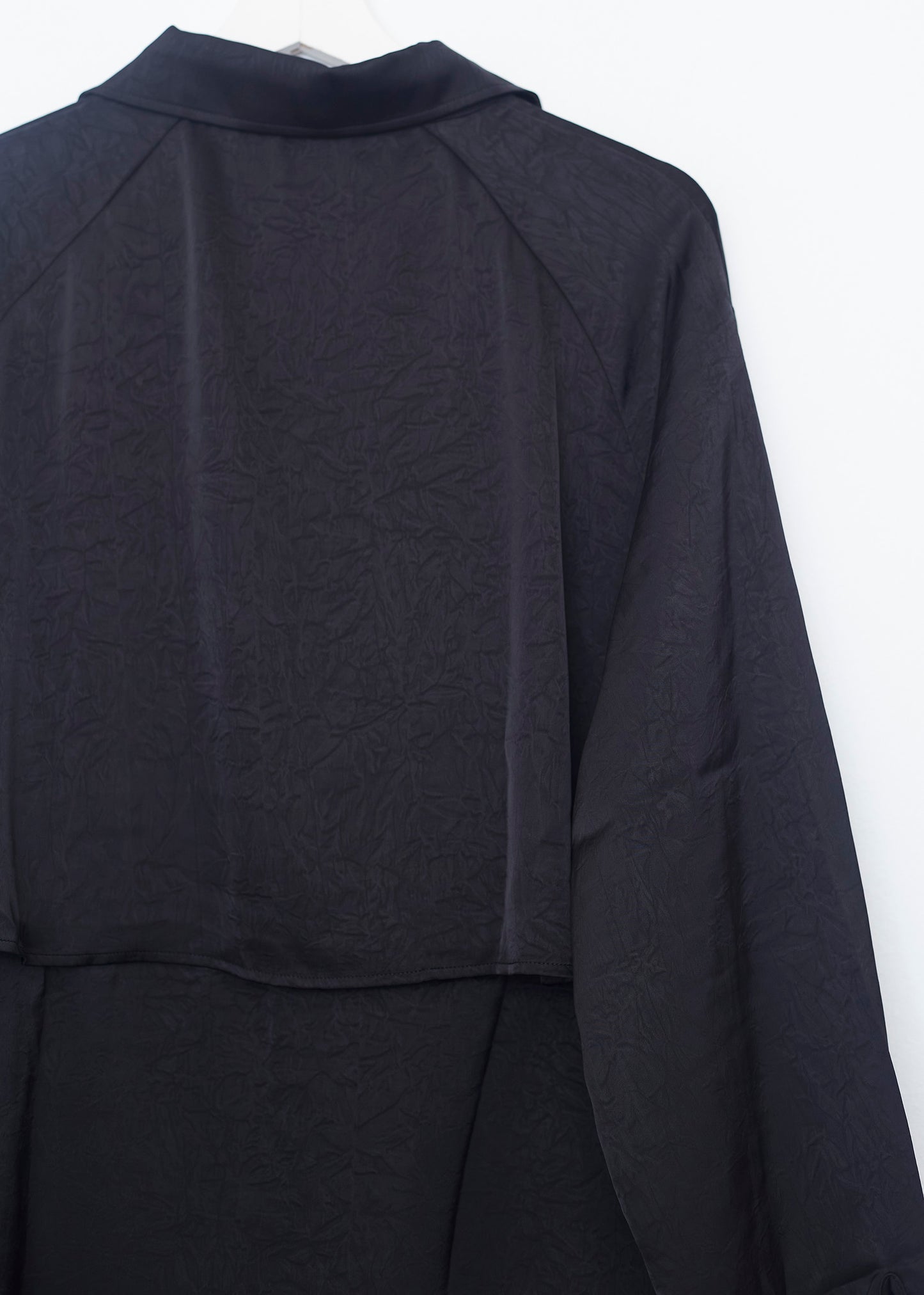 Satin overshirt