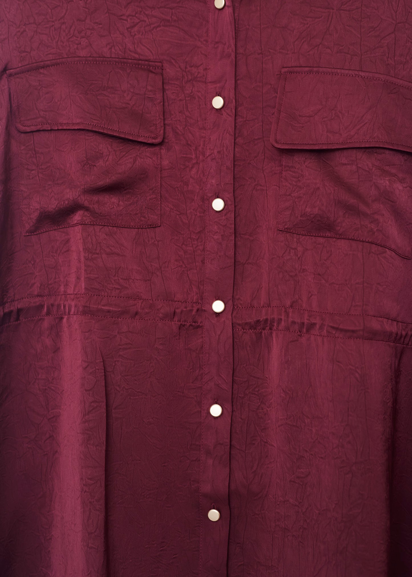 Satin overshirt