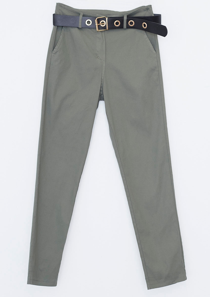 Pantalón chino cinturón