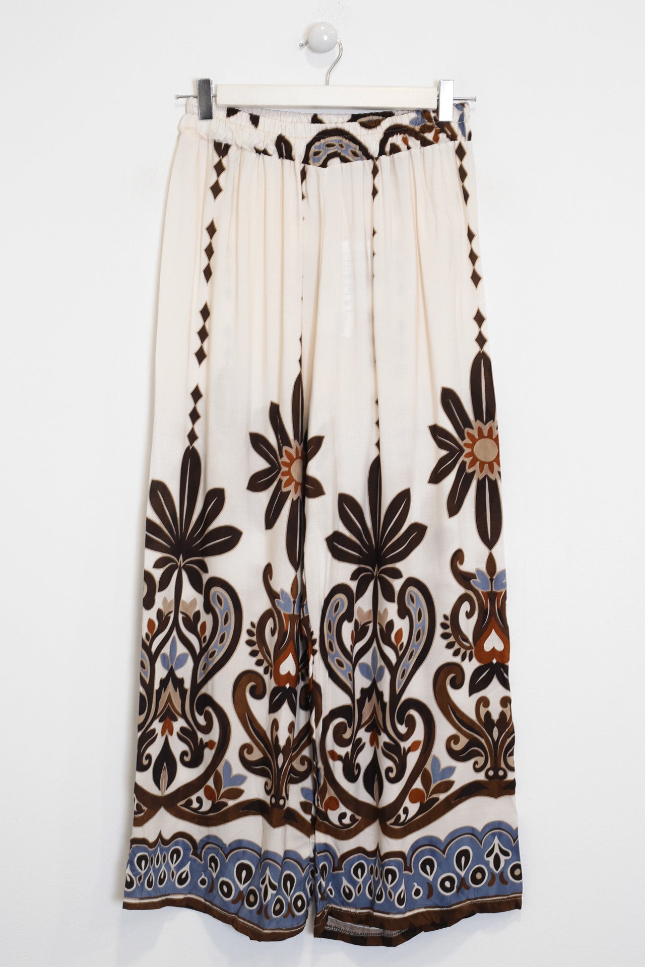 Pantalones Damasco palazzo