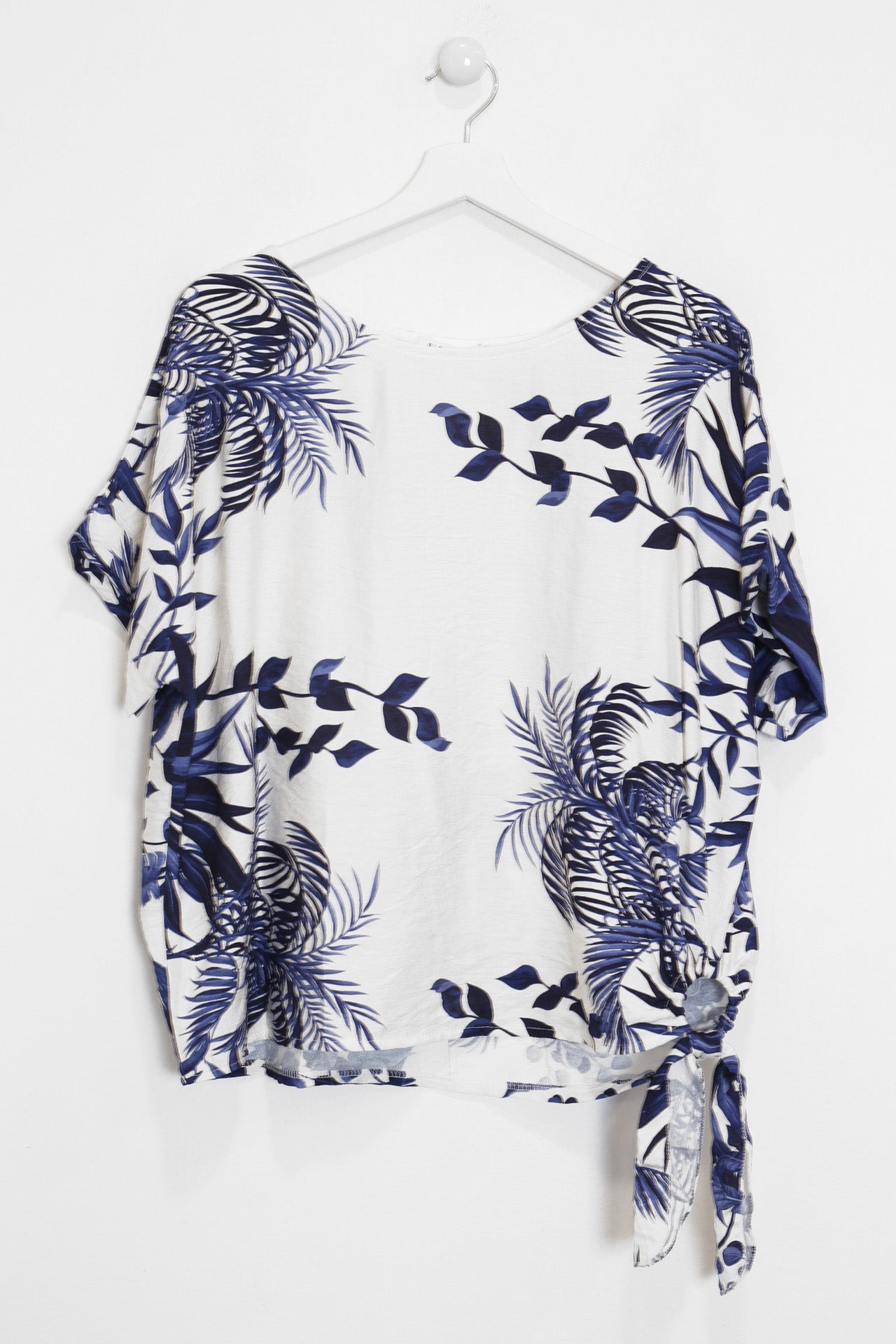 Blusa nudo estampada