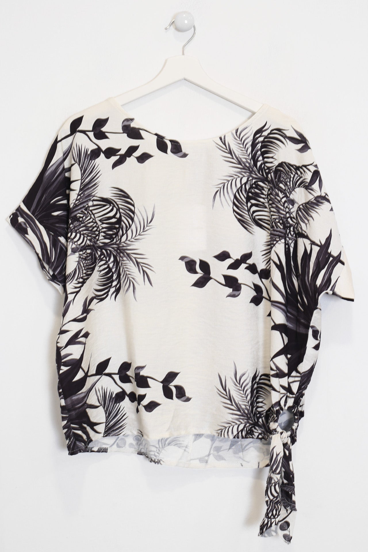 Blusa nudo estampada