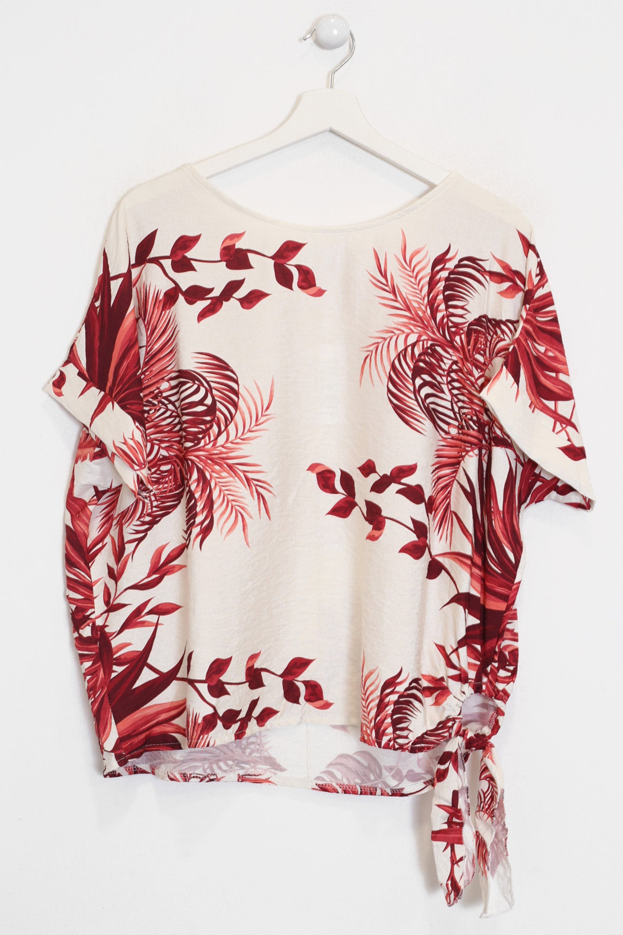 Blusa nudo estampada