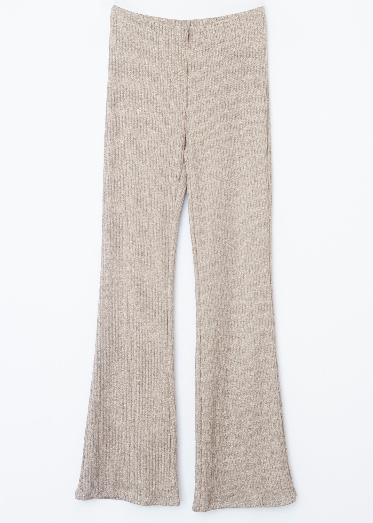 Pantalón flare canalé