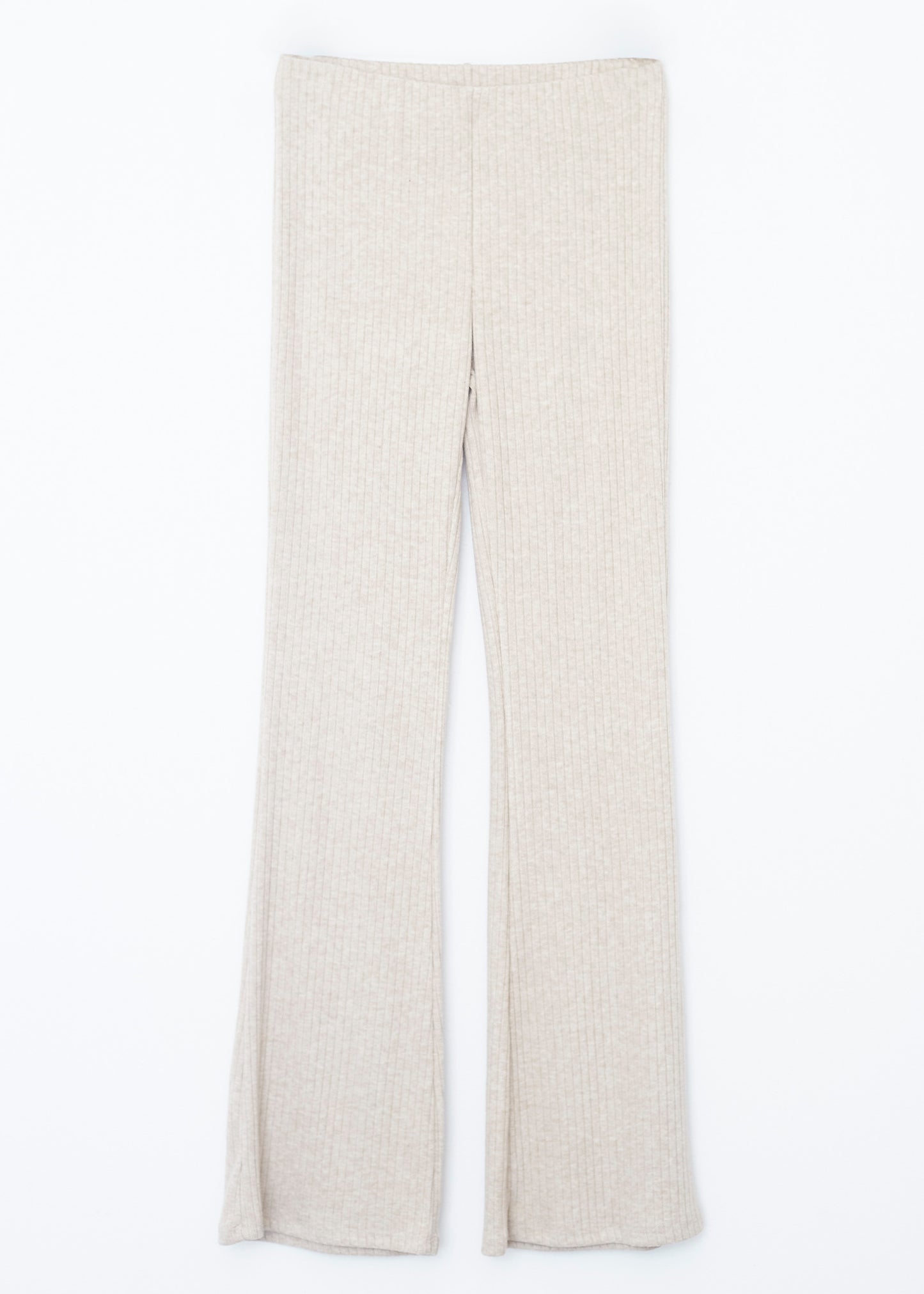 Pantalón flare canalé