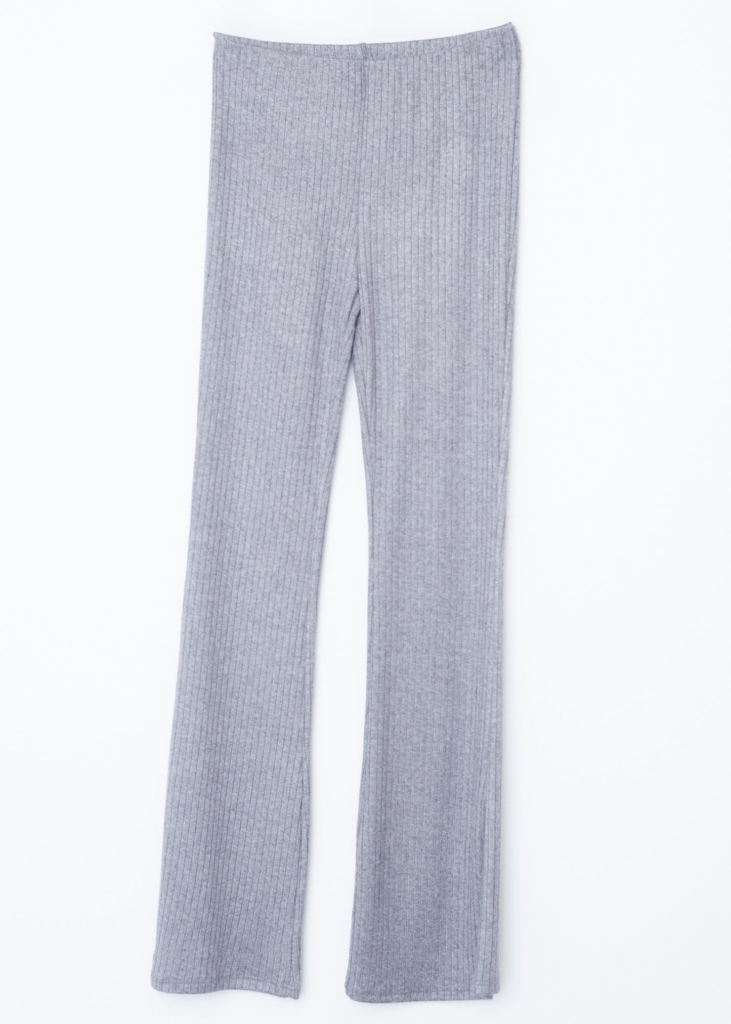 Pantalón flare canalé