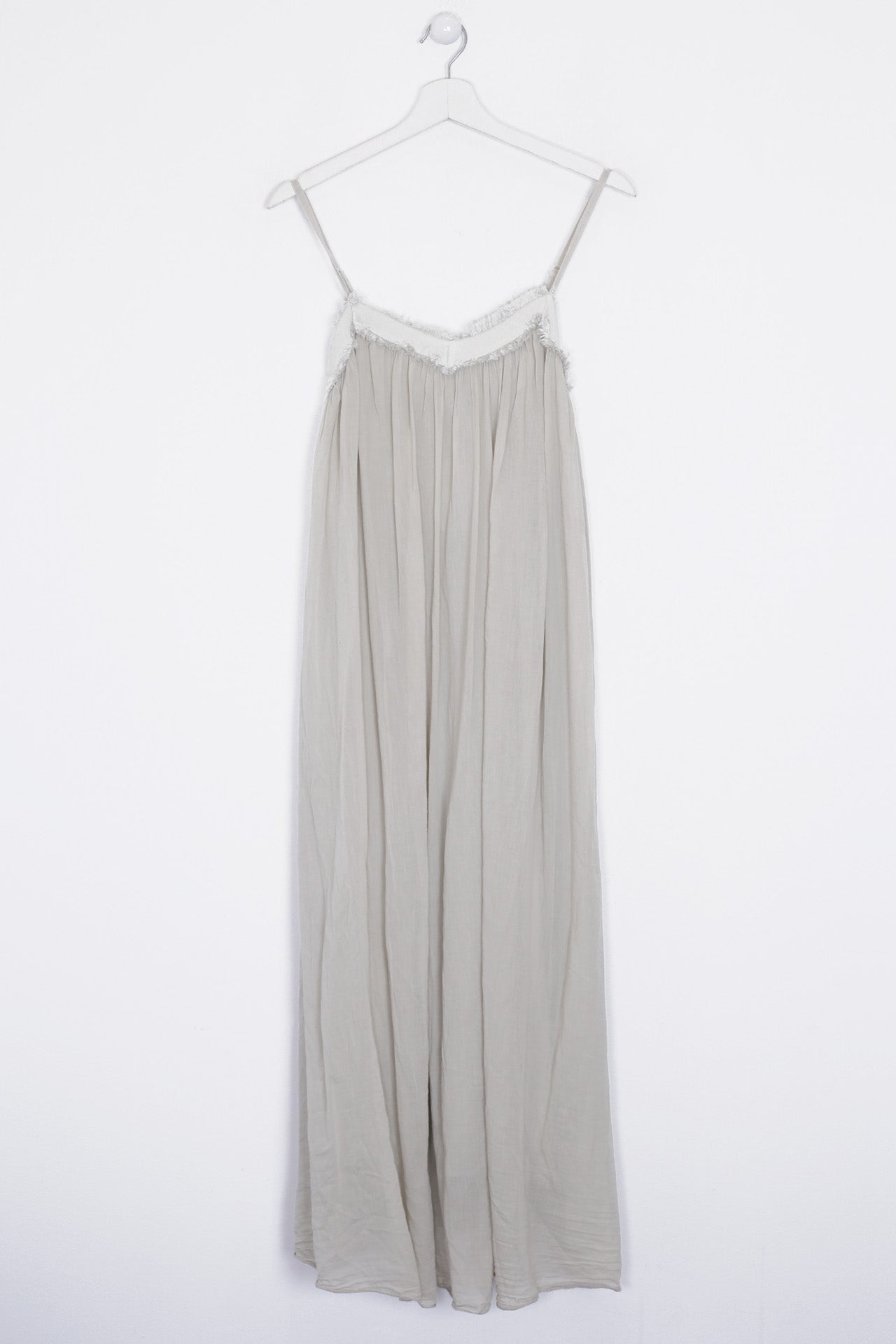Vestido voile largo