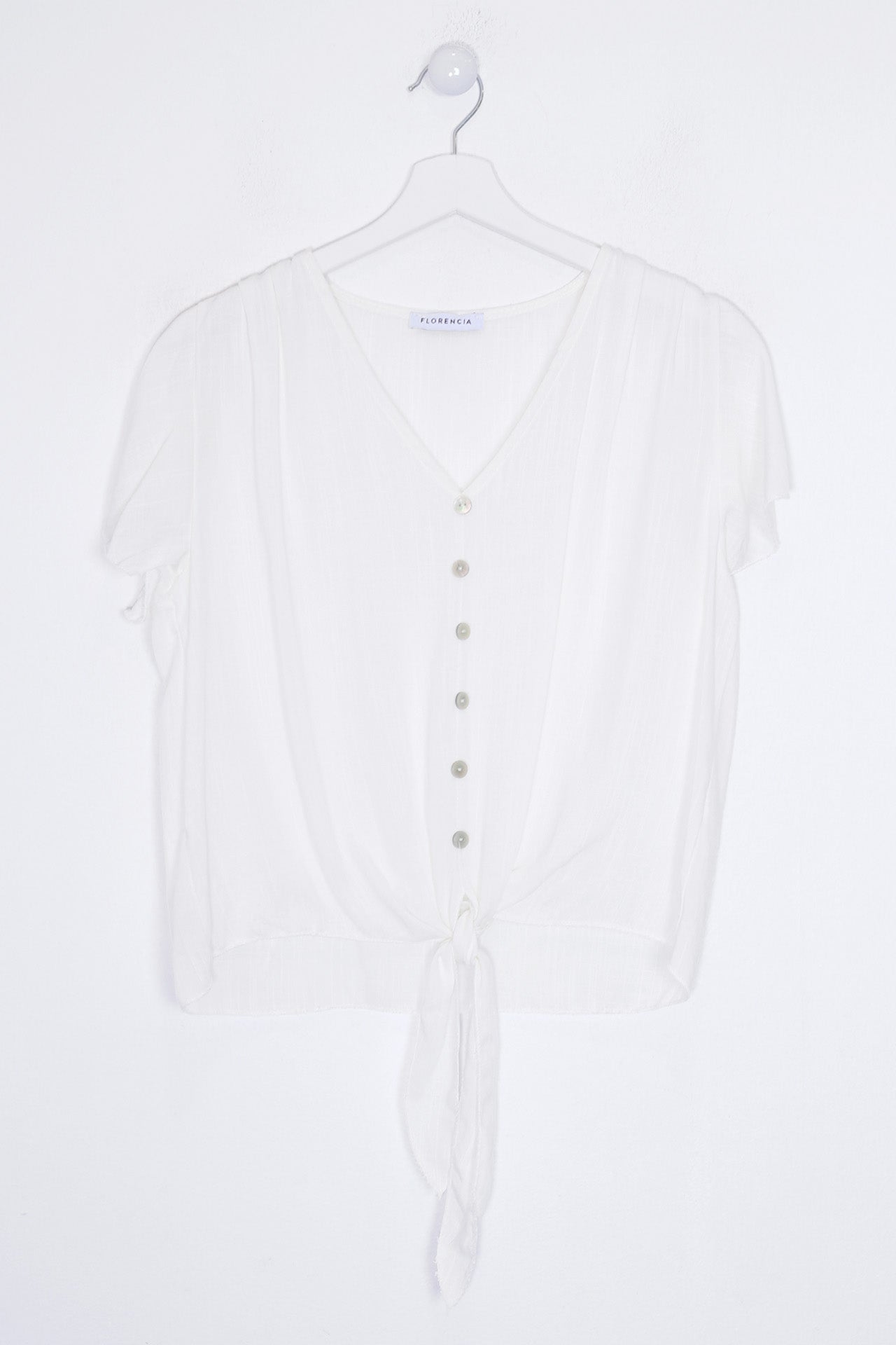 Blusa textura nudo