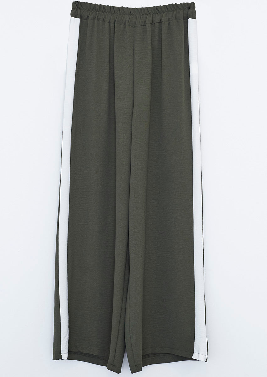 Contrast pants
