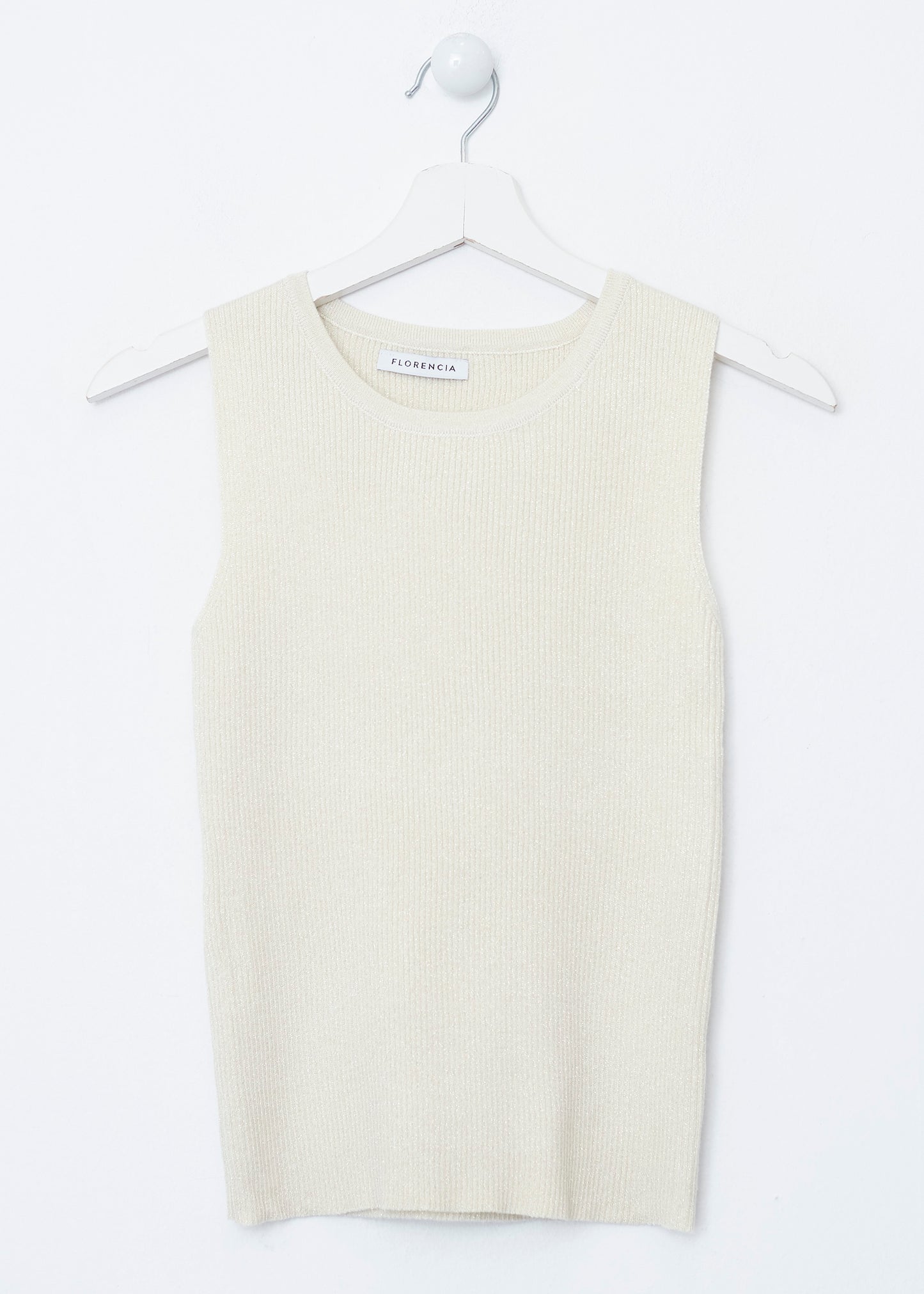 Lurex knitted top