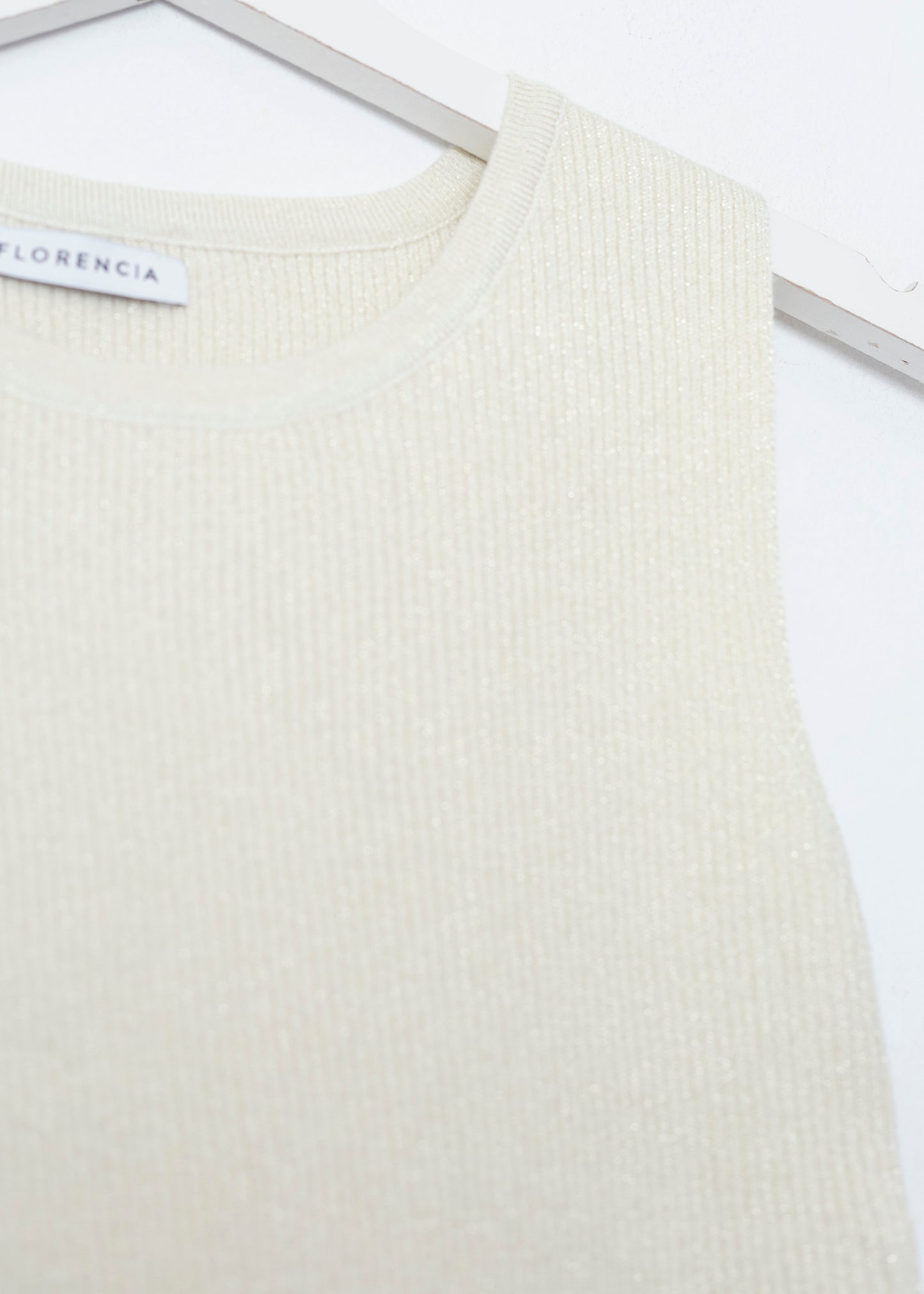 Lurex knitted top