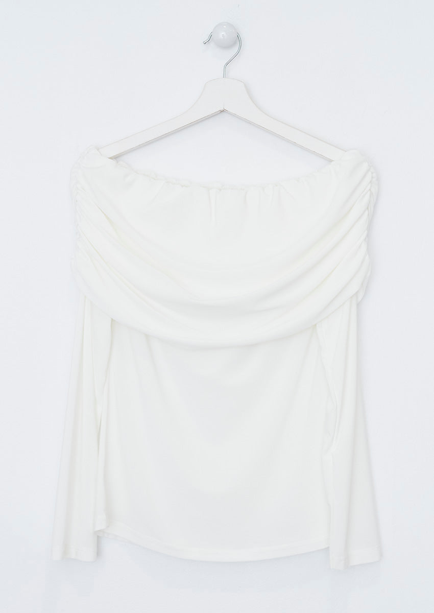 Draped T-shirt