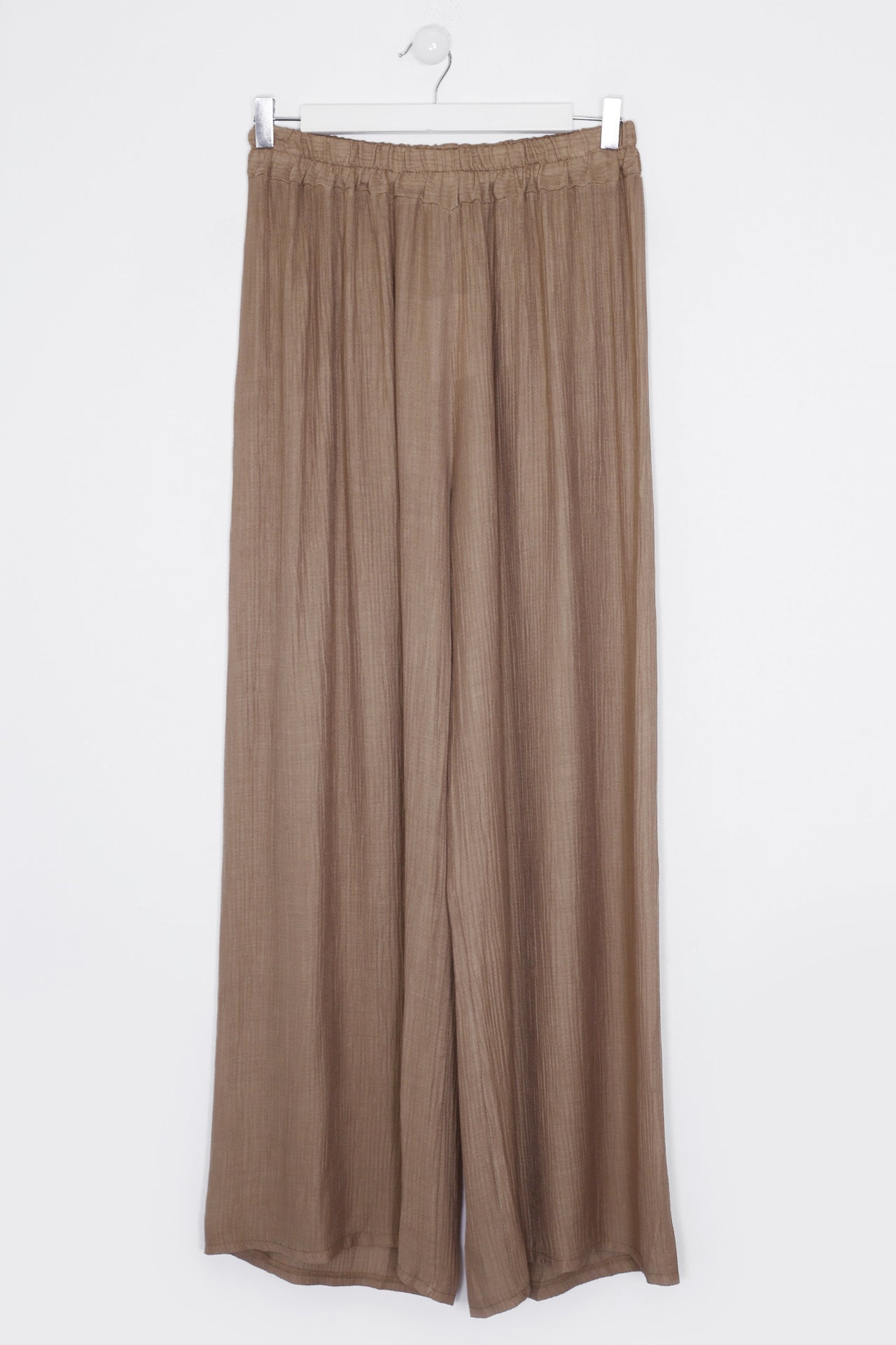 Pantalones bambula palazzo