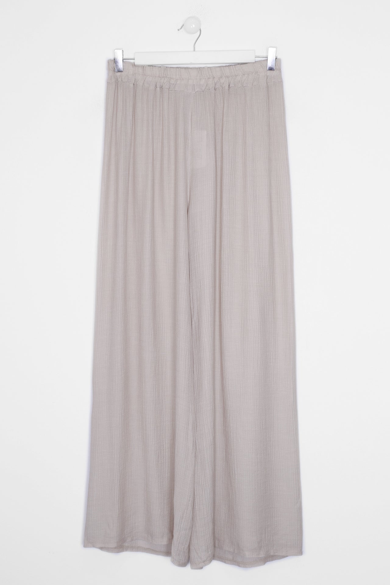 Pantalones bambula palazzo
