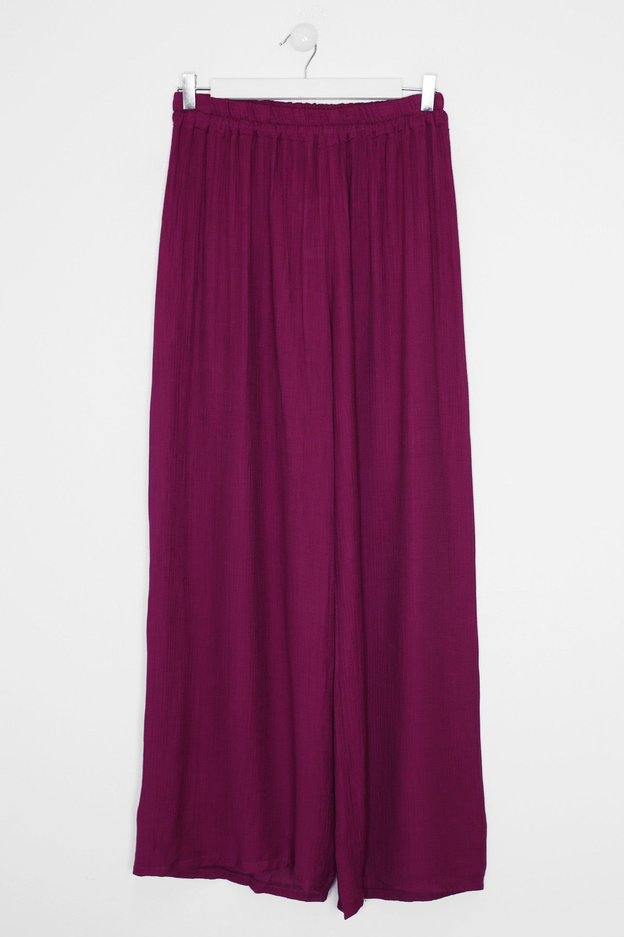 Pantalones bambula palazzo
