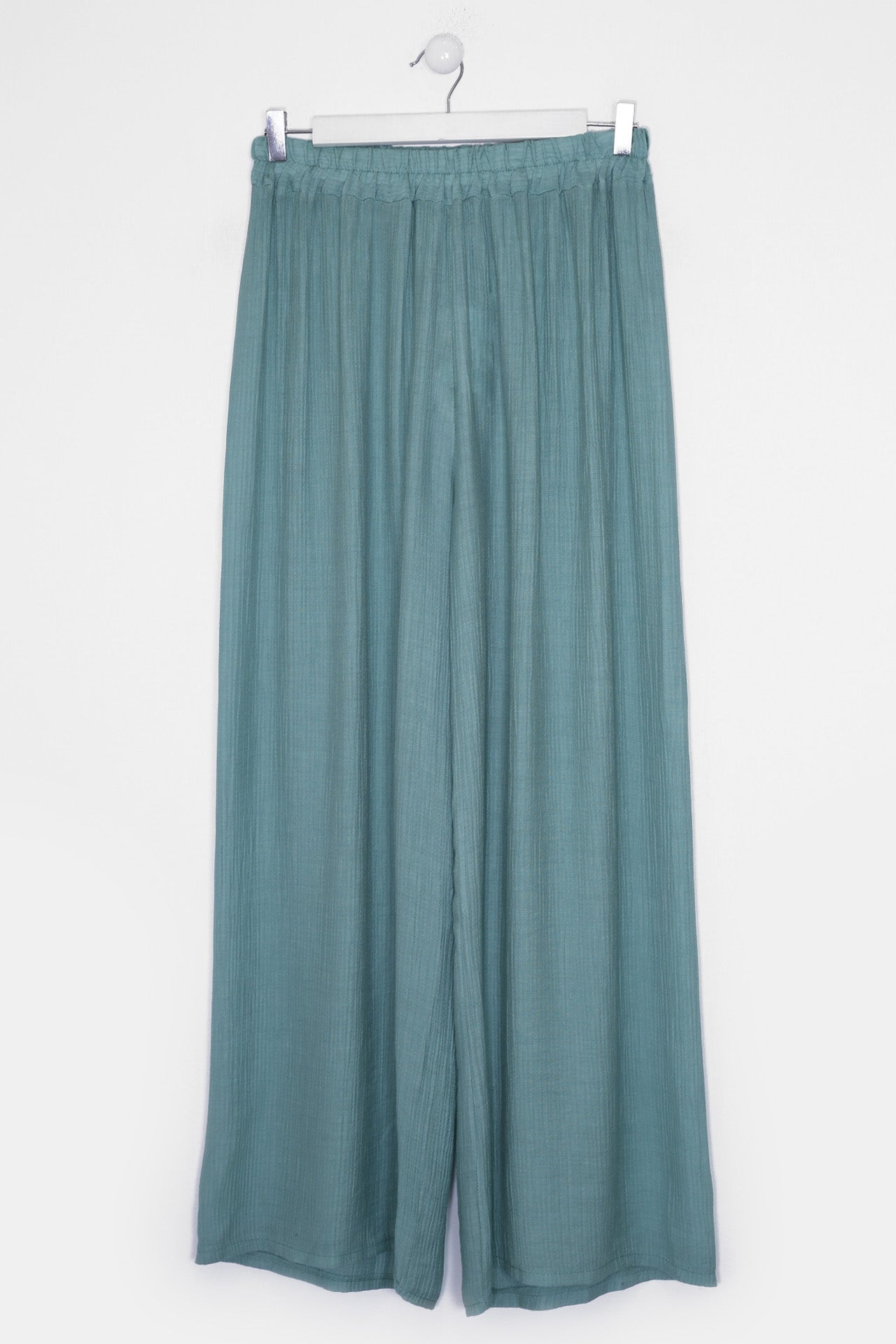 Pantalones bambula palazzo